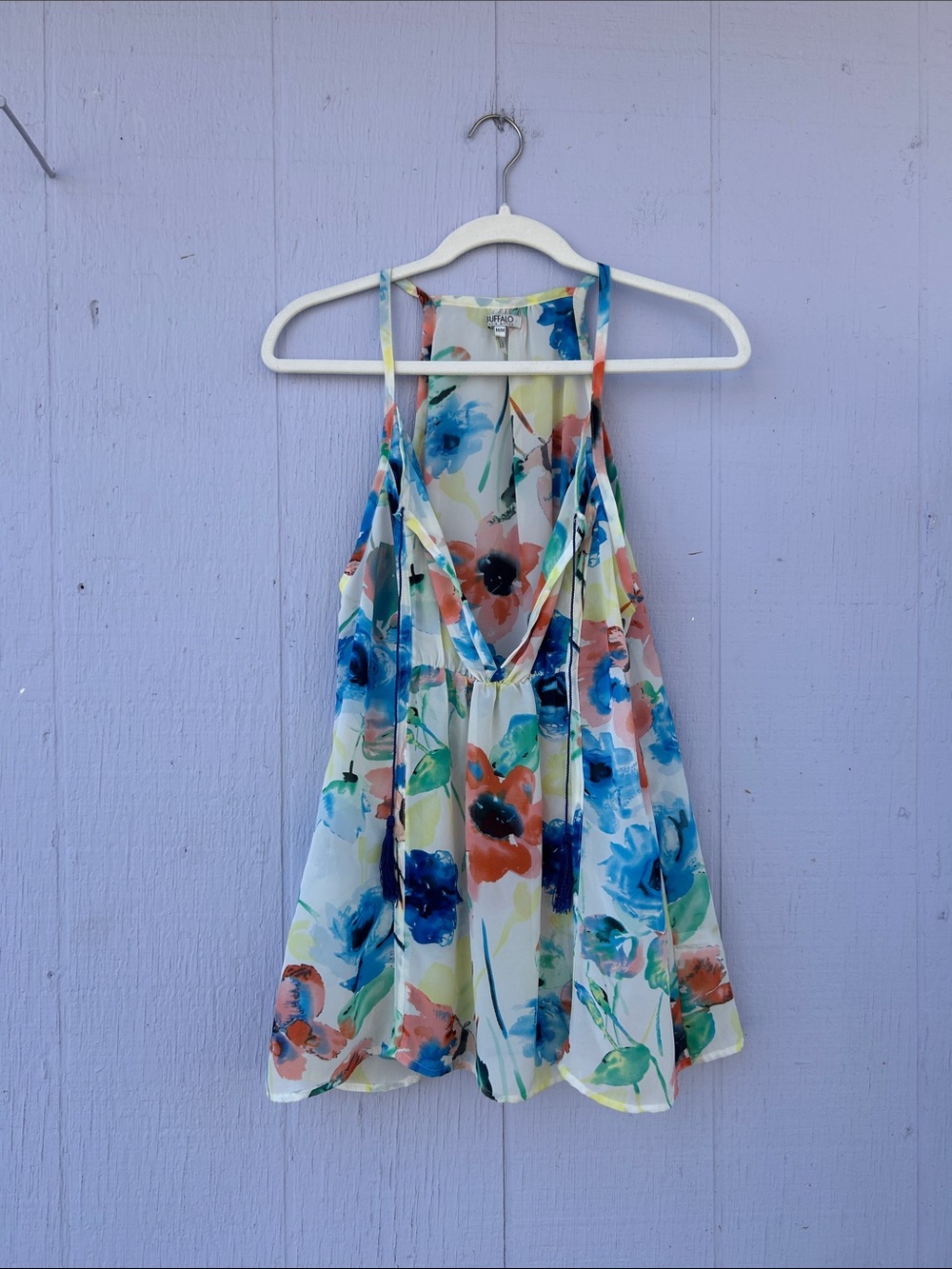 Vintage Buffalo by David Bitton Sheer Floral Camisole